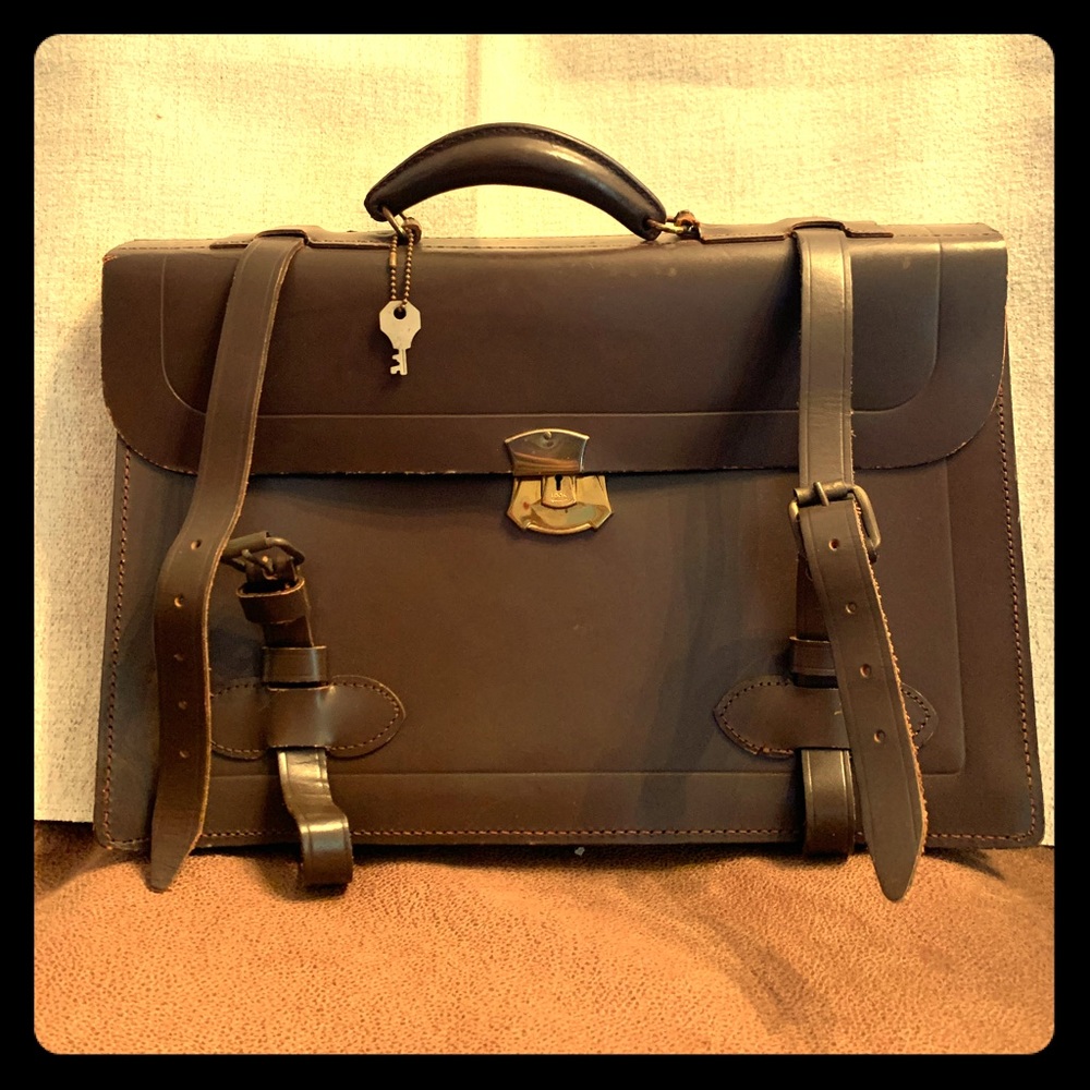 Vintage Leather messenger bag